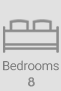 Bedrooms 8